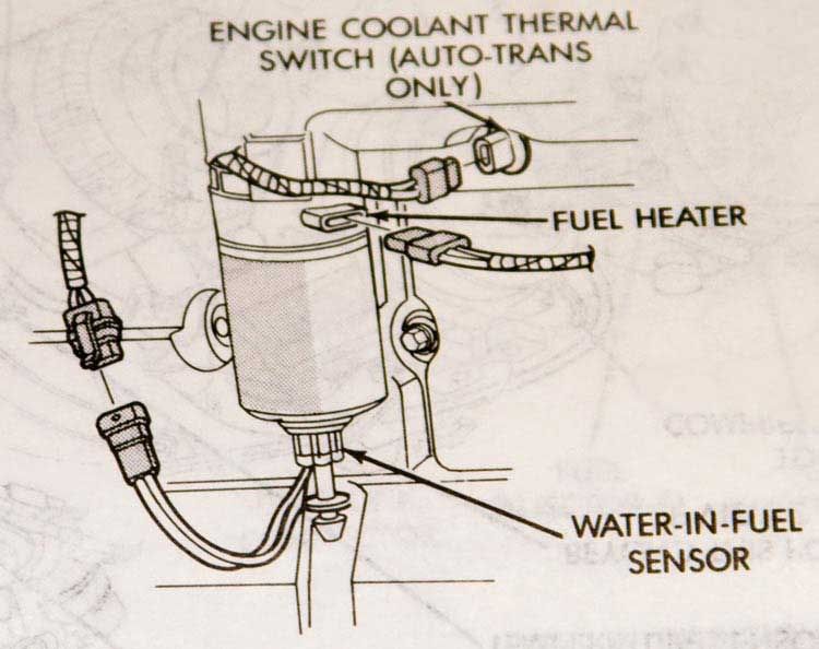 Temp sensor location - Dodge Cummins Diesel Forum 1993 dodge d350 wiring diagram 